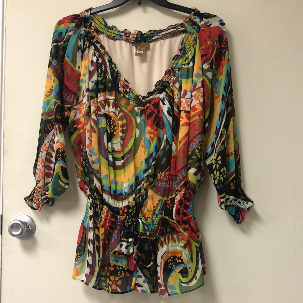 Beautiful Multi Colored Blouse